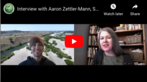 Welcome Aaron Zettler-Mann, Watershed Science Director