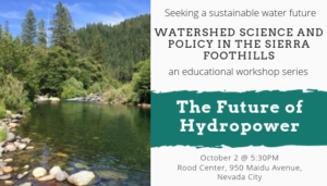 The Future of Hydropower Workshop – Part 2