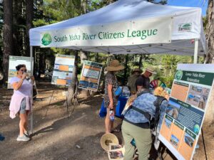 SYRCL Tabled at USFS’s Kids’ Fishing Day at Packer Lake